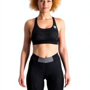 Short Sportful Neo W Femme – Lycra 200g/m², coupe vive, noir-0