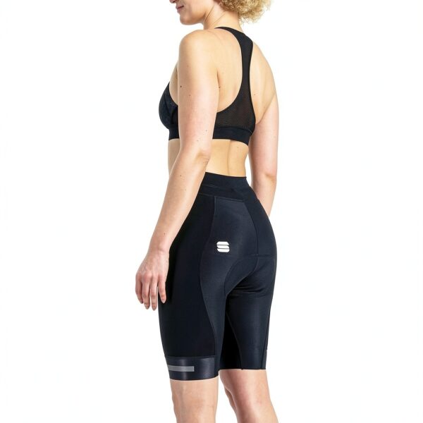 Short Sportful Neo W Femme – Lycra 200g/m², coupe vive, noir-3