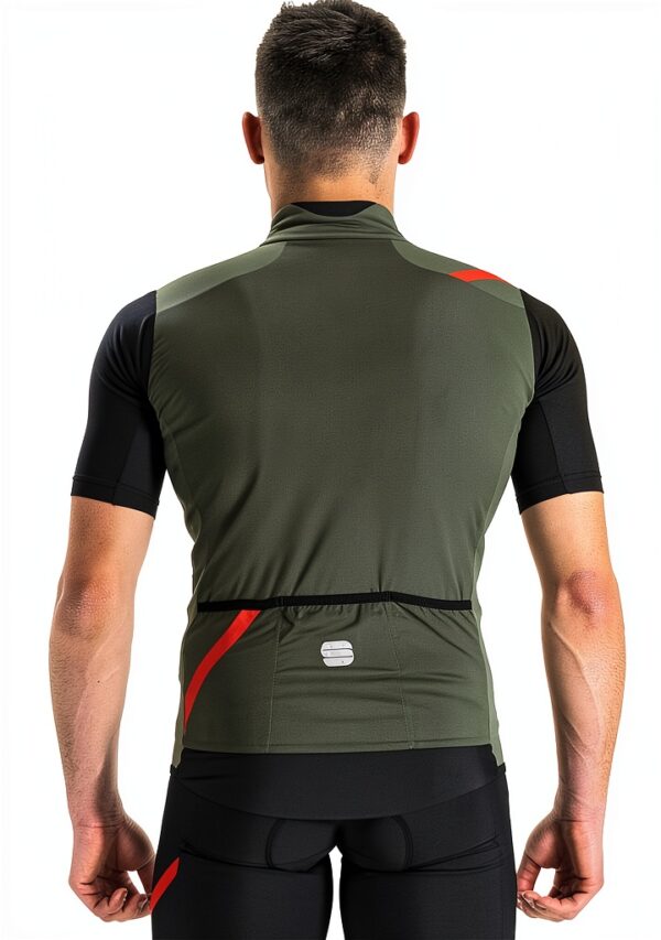 Sportful Fiandre Light No Rain Vest Gilet Homme Noir coupe‑vent YKK-1