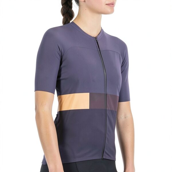 Sportful Snap W JRS Sweatshirt Femme Huckleberry Cayenna Red-2