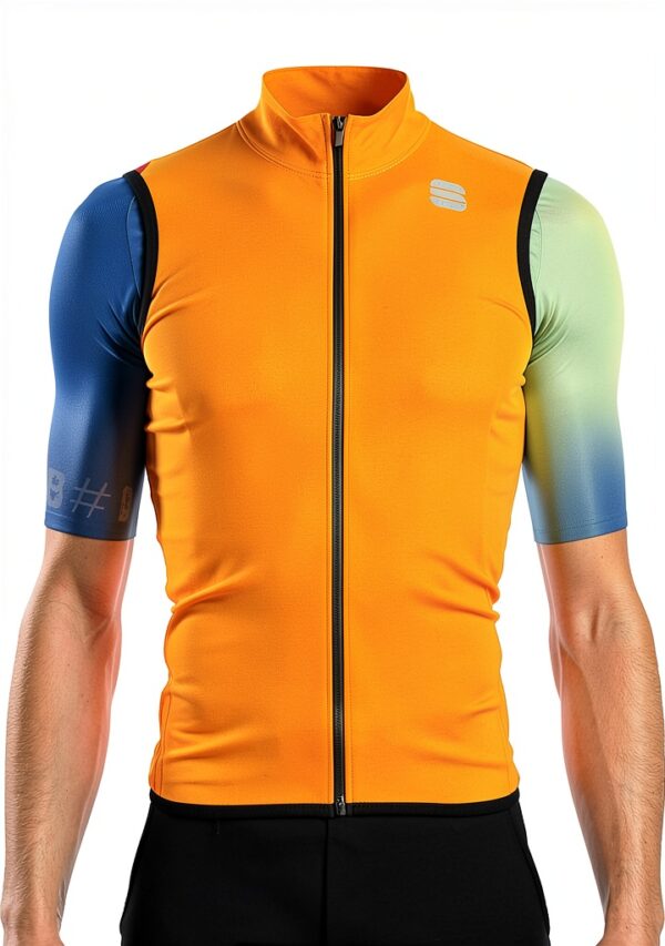 Sportful Fiandre Lgt Vest Gilet cyclisme homme jaune léger-0