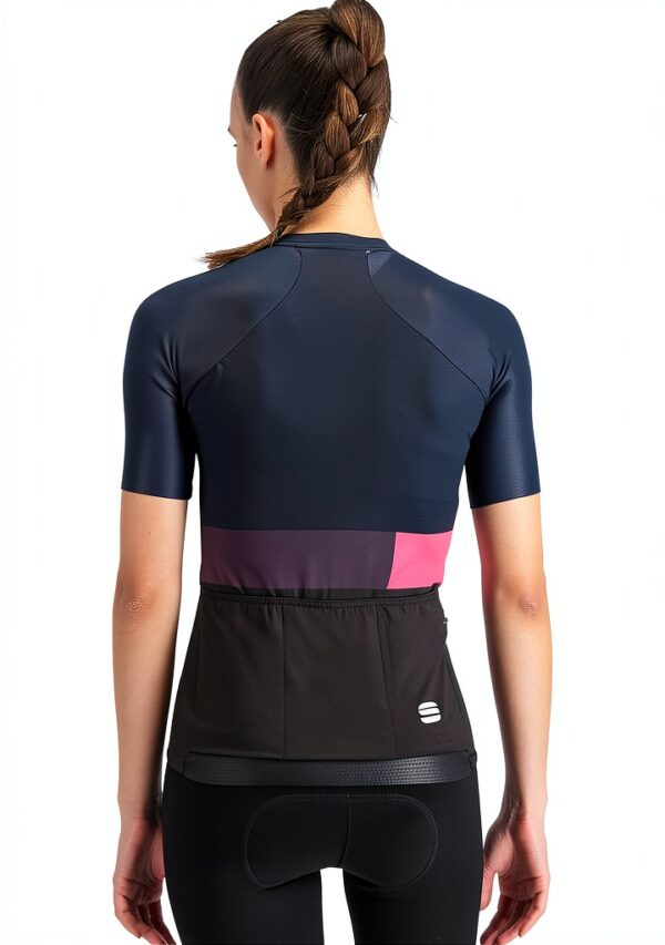 Sportful Snap W JRS Sweatshirt Femme Couleur Huckleberry Red-1