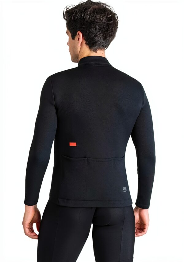Sportful Classic Thermal Sleeve Jersey Homme Noir XL Maillot cyclisme-1