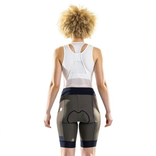 Short de cyclisme femme Sportful Giara W – couleur Cocoa, couture-1