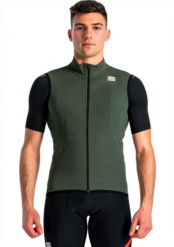 Sportful Fiandre Light No Rain Vest Gilet Homme Noir coupe‑vent YKK-0