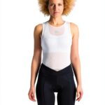 Sportful Giara W Short Shorts femme noir couture plat bande-0