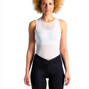 Sportful Giara W Short Shorts femme noir couture plat bande-0